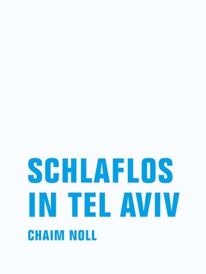 cover image of Schlaflos in Tel Aviv
